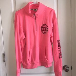 PINK quarter zip